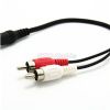 3.5mm stereo female to two rca stereo male y cable